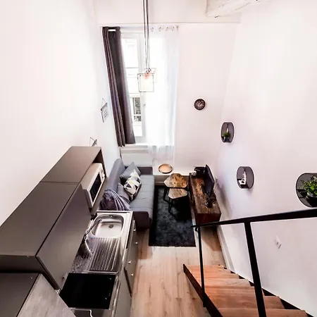 Apartmán Duplex Pentes De La Croix-rousse Ail